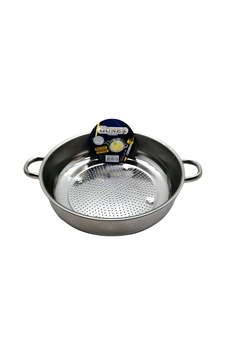 No-2 - 28cm Basık Süzek Metal Süzgeç 5332 Açık Camgöbeği No-2 - 28cm Basık Süzek Metal Süzgeç 5332 Açık Camgöbeği