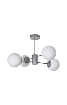 Seul Modern Tasarım Salon Yemek Odası Mutfak Gri Renk Beyaz Camlı Sarkıt 4 Lü Avize Gri Beyaz Gri Beyaz Seul Modern Tasarım Salon Yemek Odası Mutfak Gri Renk Beyaz Camlı Sarkıt 4 Lü Avize Gri Beyaz Gri Beyaz