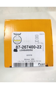 Antor/lombardini 3ld510 12hp Piston Segman/sekman Komple Std Nüral Goetze Antor/lombardini 3ld510 12hp Piston Segman/sekman Komple Std Nüral Goetze