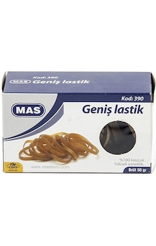 Mas 390 Ambalaj Lastiği Geniş Kutu 50 Gr