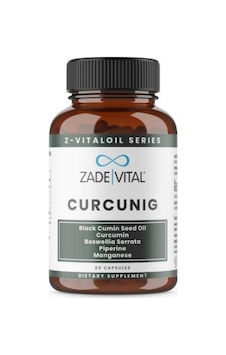 Zade Vital Curcunig 60 Kapsül Çörek Otu Yağı, Zerdeçal, Boswellia Serrata, Piperin, Manganez Zade Vital Curcunig 60 Kapsül Çörek Otu Yağı, Zerdeçal, Boswellia Serrata, Piperin, Manganez