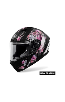 Aıroh Valor Mad Kask Mat Pembe - Siyah Aıroh Valor Mad Kask Mat Pembe - Siyah
