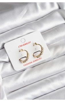 14k Gold Renk Kaplama Cm Kadın Küpe 11024558 14k Gold Renk Kaplama Cm Kadın Küpe 11024558