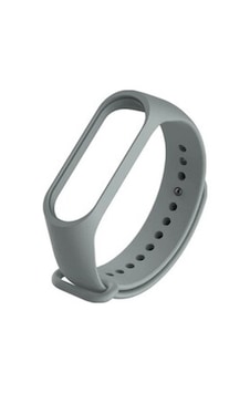 Xiaomi Mi Band 4 Silikon Kordon - Gri Xiaomi Mi Band 4 Silikon Kordon - Gri