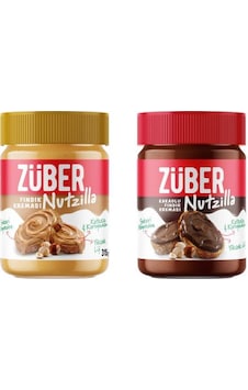 İkili Nutzilla Seti - Nutzilla Fındık Kreması 315g X 1 Adet Yeni + Nutzilla Kakaolu Fındık Kreması 315g X 1 Adet