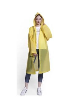 Girift Vintage Unisex Sarı Eva Kumaş Kapüşonlu Rüzgar Ve Suya Dayanıklı Yağmurluk Girift Vintage Unisex Sarı Eva Kumaş Kapüşonlu Rüzgar Ve Suya Dayanıklı Yağmurluk