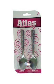 6 Parça Metal Tatlı Kaşık Çok Renkli 6 Parça Metal Tatlı Kaşık Çok Renkli