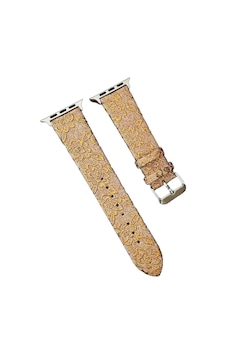 Newface Apple Watch 38mm Creeper Desenli Kordon - Gold Diğer Newface Apple Watch 38mm Creeper Desenli Kordon - Gold Diğer
