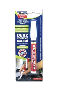 Plentifulvodaseal Çift Uçlu Su Bazlı Kokusuz Kalıcı Derz Kalemi Beyaz Plentifulvodaseal Çift Uçlu Su Bazlı Kokusuz Kalıcı Derz Kalemi Beyaz