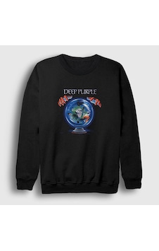 Presmono Unisex Slaves And Masters Deep Purple Sweatshirt Siyah Presmono Unisex Slaves And Masters Deep Purple Sweatshirt Siyah