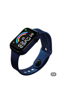 Lacivert Su Geçirmez Watch Saat Akıllı Saat Değildir Mavi - 599272955