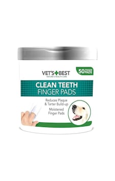 Vets Best Köpekler İçin Diş Temizleme Parmak Pedi 50'li Vets Best Köpekler İçin Diş Temizleme Parmak Pedi 50'li