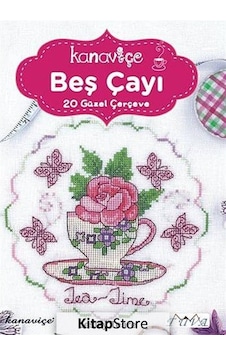 Kanaviçe Beş Çayı 20 Güzel Çerçeve