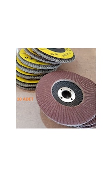 Flap Disk Zımara 115x22.2 Mm 40 Kum 10 Adet 1 Paket Gönderilir Flap Disk Zımara 115x22.2 Mm 40 Kum 10 Adet 1 Paket Gönderilir