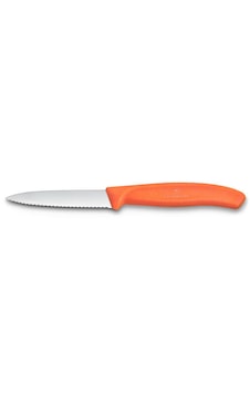 Victorinox 6.7639.c1 Swiss Classic 8cm Tırtıklı Soyma Bıçağı Turuncu Victorinox 6.7639.c1 Swiss Classic 8cm Tırtıklı Soyma Bıçağı Turuncu