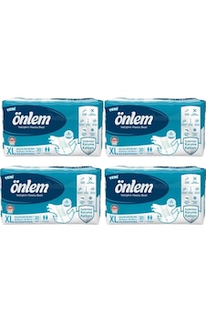 Önlem Belbantlı Hasta Bezi Eko Ekstra Büyük Boy XL 4 x 30'lu Önlem Belbantlı Hasta Bezi Eko Ekstra Büyük Boy XL 4 x 30'lu