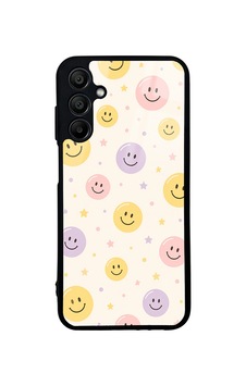 Samsung Galaxy Uyumlu A15 Kılıf Kamera Korumalı Desenli Zore Lusi Kapak - Gülen Yüzler - Samsung Galaxy Uyumlu A15 Kılıf Kamera Korumalı Desenli Zore Lusi Kapak - Gülen Yüzler -
