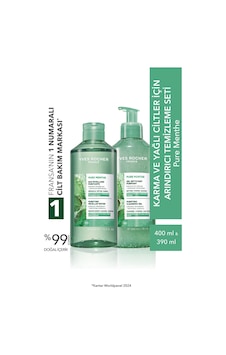 Yves Rocher Karma Ve Yağlı Ciltler İçin Arındırıcı Temizleme Seti-micellar Su 400 Ml & Yüz Yıkama Jeli 390 Ml Yves Rocher Karma Ve Yağlı Ciltler İçin Arındırıcı Temizleme Seti-micellar Su 400 Ml & Yüz Yıkama Jeli 390 Ml