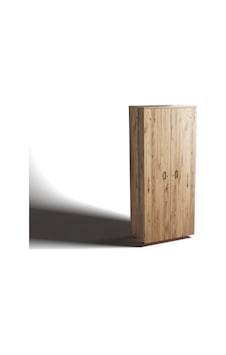 Ahşap 2 Kapaklı Dolap 50x47x190 Cm Şık Ve Kullanışlı Kahverengi Ahşap 2 Kapaklı Dolap 50x47x190 Cm Şık Ve Kullanışlı Kahverengi