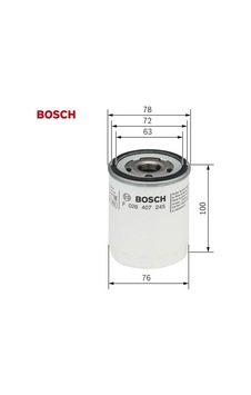 P7245 Yağ Filtresi Tourneo / Transit Custom V362 V710 Transit Mk7 V363 F026407245 Bosch P7245 Yağ Filtresi Tourneo / Transit Custom V362 V710 Transit Mk7 V363 F026407245 Bosch