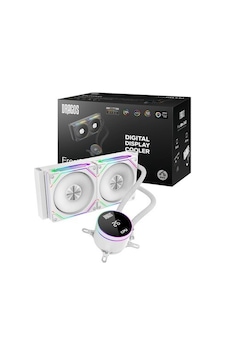 Dragos Frostbite 240 Intel-amd 240mm Isı Göstergeli Argb Beyaz Sıvı Soğutucu Dragos Frostbite 240 Intel-amd 240mm Isı Göstergeli Argb Beyaz Sıvı Soğutucu