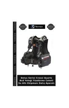 Delux Serisi Cressi Quartz Bcd Yeleği Yüzdürme Ceketi Su Altı Ekipmanı Dalış Aparatı Çok Renkli Delux Serisi Cressi Quartz Bcd Yeleği Yüzdürme Ceketi Su Altı Ekipmanı Dalış Aparatı Çok Renkli
