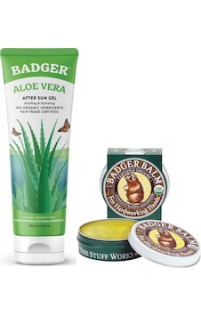 Badger Aloe Vera Jel 118 ML + El Kremi 21 G Badger Aloe Vera Jel 118 ML + El Kremi 21 G
