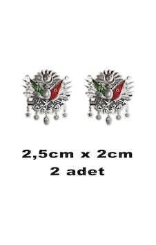 osmanlı sancak tuğra döküm 2li - mini boy osmanlı sancak tuğra döküm 2li - mini boy