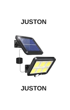 Juston Lamba 140 Led 4 Bölmeli Sensörlü Güneş Enerjili Çok Renkli