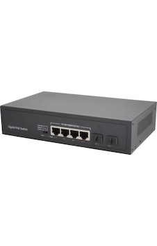 Vıdeopark Vp-4pg-2sfp 4 Port Gbıt Poe + 2 Port Sfp 60w Poe Swıtch Dahili Power Vıdeopark Vp-4pg-2sfp 4 Port Gbıt Poe + 2 Port Sfp 60w Poe Swıtch Dahili Power