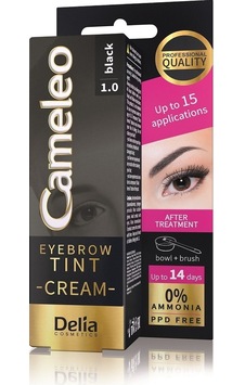 Delia Cameleo Kaş Boyası Krem 1.0 Black 15 Ml