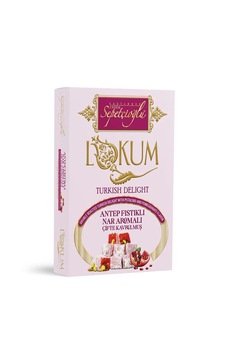 Sepetçioğlu Kastamonu Meşhur Antep Fıstıklı Nar Aromalı Kavrulmuş Lokum 240 G Sepetçioğlu Kastamonu Meşhur Antep Fıstıklı Nar Aromalı Kavrulmuş Lokum 240 G