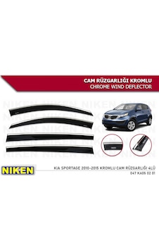 Kıa Sportage 2010 2011 2012 2013 Nıken Kromlu Cam Rüzgarlığı Kıa Sportage 2010 2011 2012 2013 Nıken Kromlu Cam Rüzgarlığı