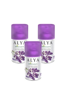 Alya Nature's Scents Lavanta Oda Kokusu Yedek Makine Spreyi 3 x 250 ML Alya Nature's Scents Lavanta Oda Kokusu Yedek Makine Spreyi 3 x 250 ML