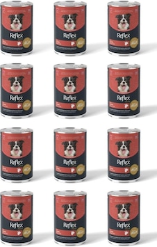 Reflex Plus Jöle İçinde Et Parçacıklı Kuzu Etli Yetişkin Köpek Maması 12 x 400 G Reflex Plus Jöle İçinde Et Parçacıklı Kuzu Etli Yetişkin Köpek Maması 12 x 400 G