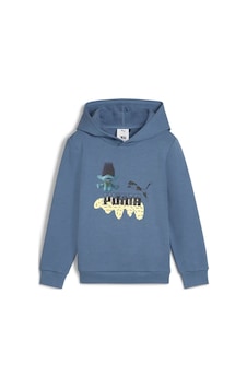 Puma X Trolls Hoodie Mavi Erkek Çocuk Hoodie Puma X Trolls Hoodie Mavi Erkek Çocuk Hoodie