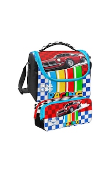 Coral High Kırmızı Racing Araba Baskılı Erkek Çocuk Beslenme Ve Kalem Çantası Seti 37157+31057 Kırmızı - Siyah Coral High Kırmızı Racing Araba Baskılı Erkek Çocuk Beslenme Ve Kalem Çantası Seti 37157+31057 Kırmızı - Siyah