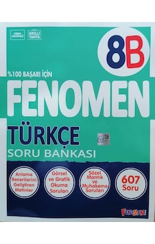Fenomen Yayınları 8. Sınıf Lgs Türkçe B Soru Bankası Fenomen Yayınları 8. Sınıf Lgs Türkçe B Soru Bankası