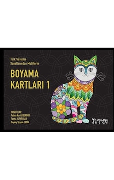 Türk Süsleme Sanatlarından Motiflerle Boyama Kartları 1- Nito Kitap Türk Süsleme Sanatlarından Motiflerle Boyama Kartları 1- Nito Kitap