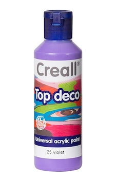 Creall Top Deco 80ml Derin Mor Çok Renkli Creall Top Deco 80ml Derin Mor Çok Renkli