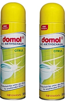 Domol Tuvalet Temizleyici Köpük Limon Özlü 2 x 500 ML Domol Tuvalet Temizleyici Köpük Limon Özlü 2 x 500 ML