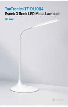 Taotronics Tt-dl1004 Esnek 3 Renk Led Masa Lambası Beyaz