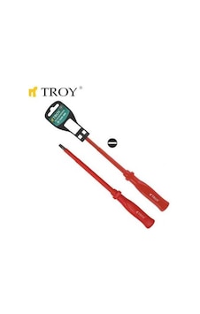 Troy 22121 Düz İzoleli Tornavida 40x 100 MM Troy 22121 Düz İzoleli Tornavida 40x 100 MM