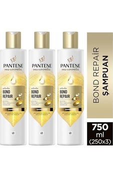 Pantene Pro-v Miracles Molecular Repair Şampuan Yıpranmış Saçlar İçin 250 Ml 3lü Paket Pantene Pro-v Miracles Molecular Repair Şampuan Yıpranmış Saçlar İçin 250 Ml 3lü Paket