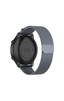 Huawei Watch Gt 3 46mm Uyumlu Krd-12 Metal Omsy Kordon-gri Huawei Watch Gt 3 46mm Uyumlu Krd-12 Metal Omsy Kordon-gri