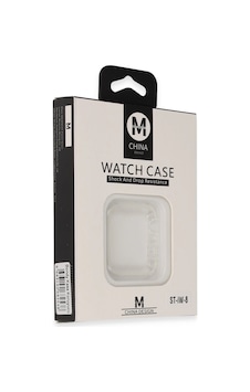 Movenchy - 53 - Apple Watch Uyumlu Ultra 49mm Bondy Kasa Koruyucu - Ece-umay - - Beyaz