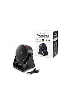 Enkado Ekd-s10 Soundpad Bluetooth Hoparlör 5'i 1 Arada 5w 2000 Mah - Siyah İndüksiyon Ses Yükseltici