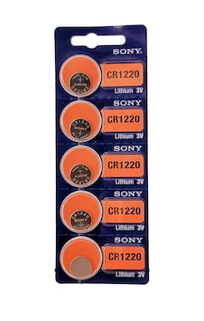 Sony CR1220 3V Lityum Düğme Pil 5'li Sony CR1220 3V Lityum Düğme Pil 5'li