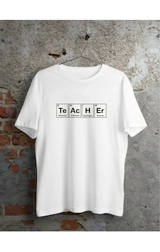Veraura Lifestyle 24 Kasım Kimya Öğretmeni Hediyesi Baskılı Bisiklet Yaka T-shirt - Beyaz Veraura Lifestyle 24 Kasım Kimya Öğretmeni Hediyesi Baskılı Bisiklet Yaka T-shirt - Beyaz
