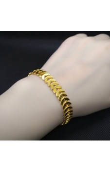 Balık Kılçığı Yassı Bileklik Altın 17 - 19 Cm Balık Kılçığı Yassı Bileklik Altın 17 - 19 Cm